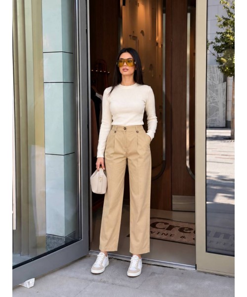  BEIGE TROUSERS 
