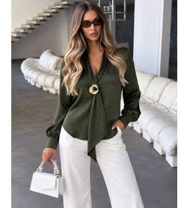  GREEN BLOUSE 
