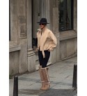 255926 BEIGE COAT-OVERCOAT BEIGE