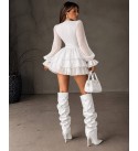 255940 WHITE DRESS WHITE