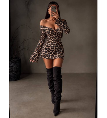  LEOPARD DRESS 
