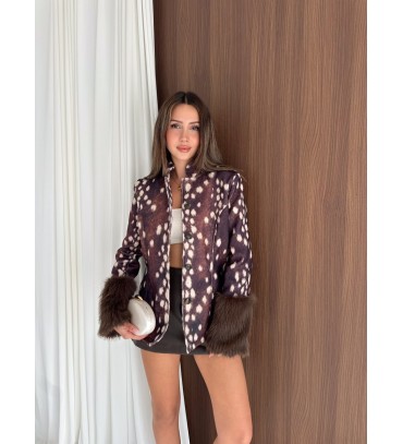 Patterned JACKET - 255947