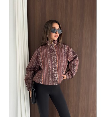 Patterned JACKET - 255954