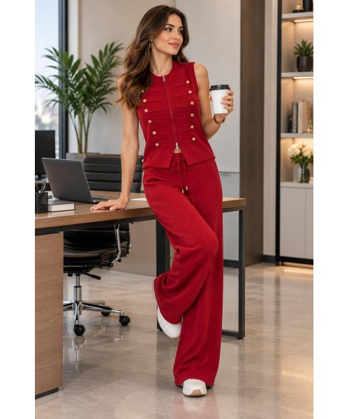 RED SET KNITWEAR - 255983