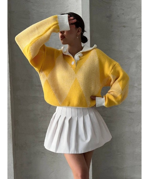 YELLOW JUMPER KNITWEAR - 255991