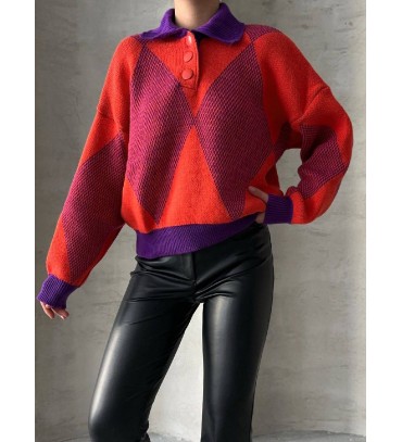  Orange JUMPER KNITWEAR - 255993