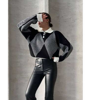  BLACK JUMPER KNITWEAR - 255994