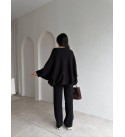 BLACK SET KNITWEAR - 256251