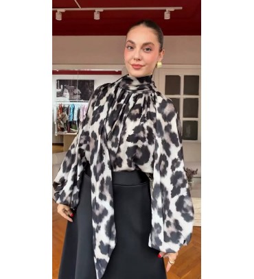 Patterned BLOUSE - 256274