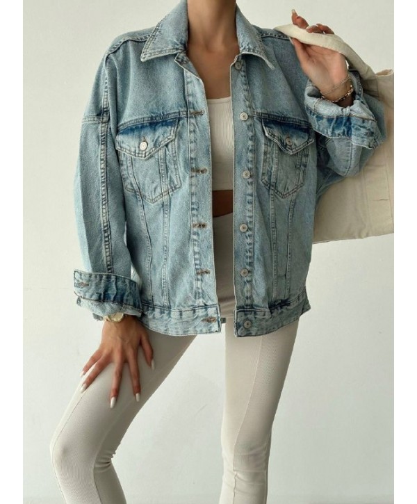 Blue Denim Jacket - EY-TAY 255552 archive example